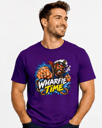 Wharfie Time Printed Cotton T-Shirt