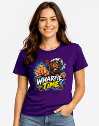 Wharfie Time Printed Cotton T-Shirt