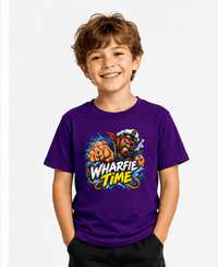 Wharfie Time Printed Cotton T-Shirt