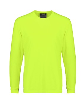 SYZMIK Men's Hi Vis Long Sleeve Tee ZH390