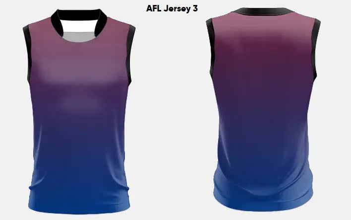 Custom Sublimated AFL Jersey AFL03 Flash Uniforms