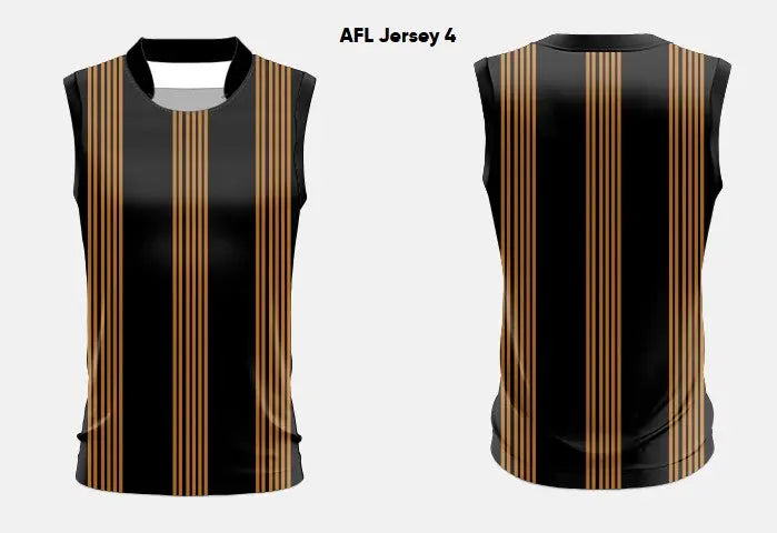 Custom Sublimated AFL Jersey AFL04 Flash Uniforms