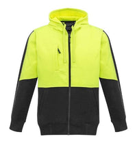 Syzmik Workwear Unisex Hi Vis Full Zip Hoodie ZT485