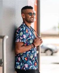 Softies Unisex Cheeky Squirrel Printed Scrubs Top CQOT01  Simply Scrubs Australia