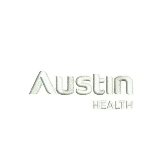 Austin Health Unisex Scrub Logo on File (Embroidery Only) - Simply Scrubs Australia