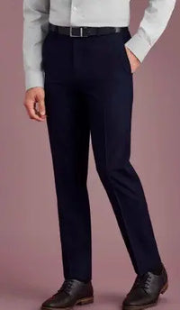 Centrecare Staff Men's Slim Fit Flat Front Pant 70716R Biz Corporates