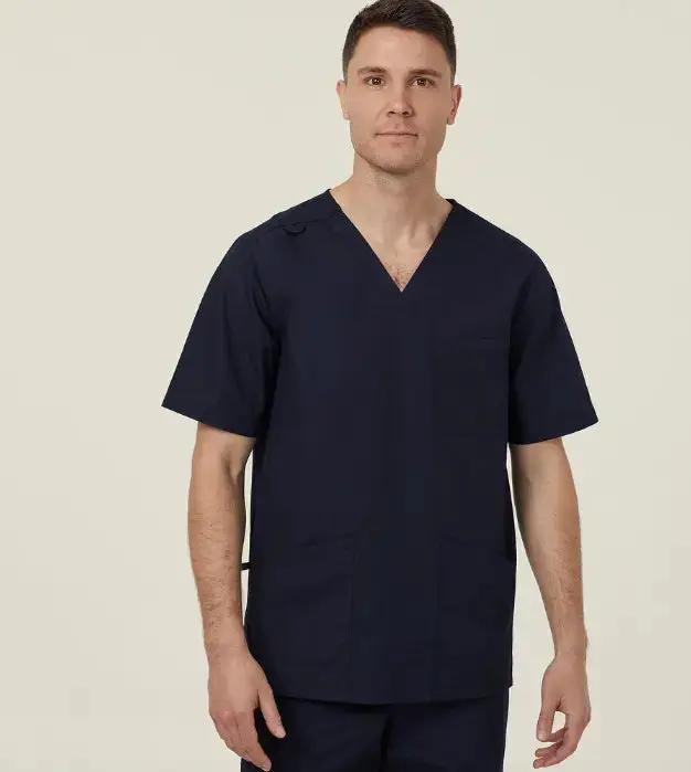 Vital Antibacterial Chang Unisex Scrub Top CATFRS - Simply Scrubs Australia