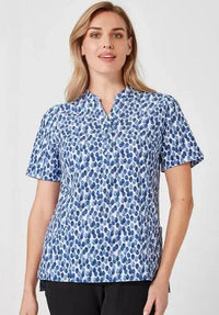 Biz Care Women's Florence Stardust Print Tunic CS450LS  Simply Scrubs Australia