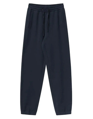 Air-Layered Unisex CVC Sweat Pants TP05 in Navy