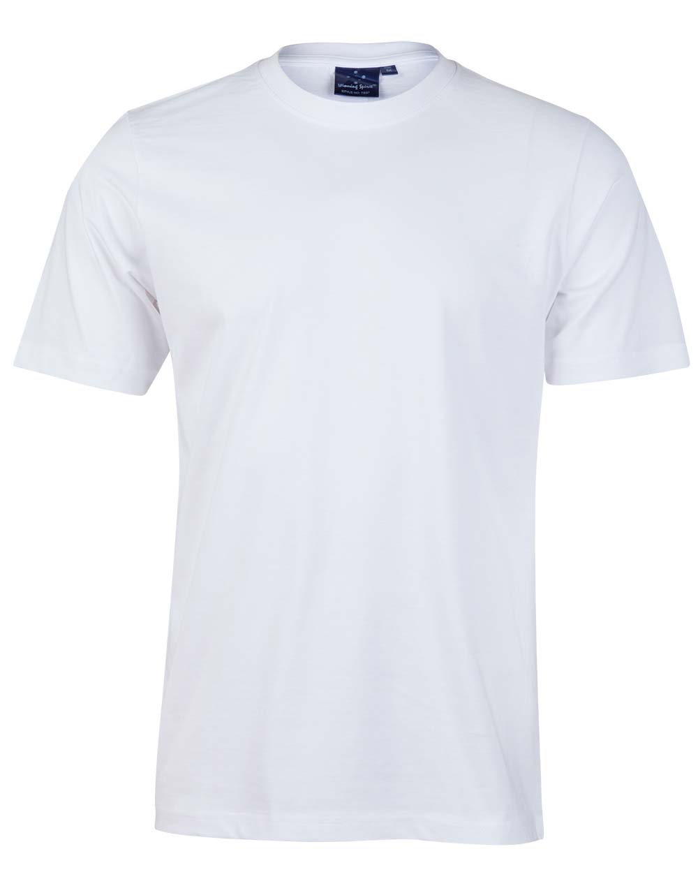 Savvy Tee Men's Ts37 Casual Wear Winning Spirit White XS 