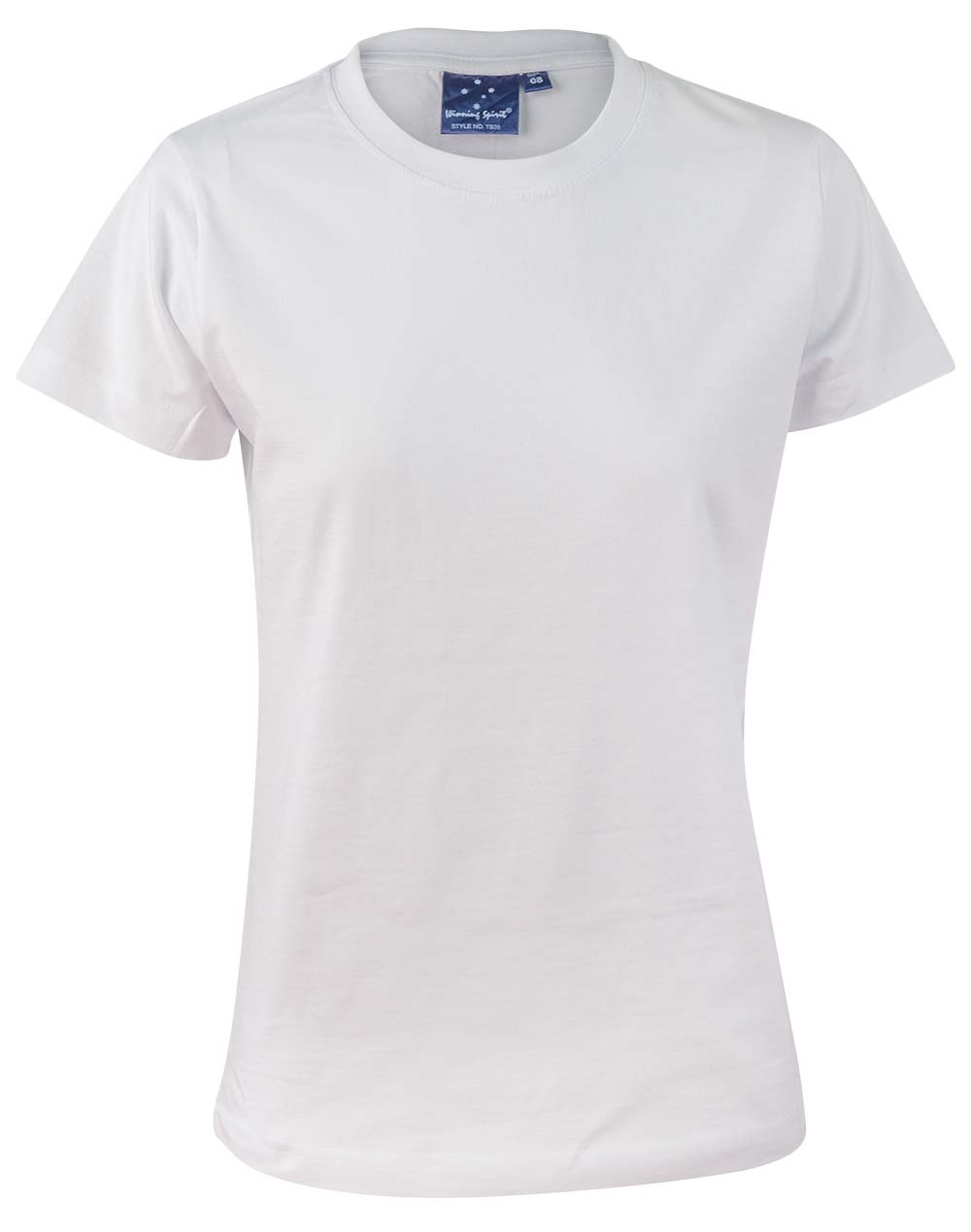 Savvy Tee Ladies Ts38 Casual Wear Winning Spirit White 6 