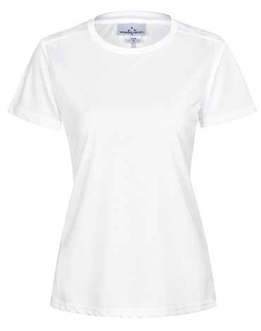 Ladies Rapid Cool TM  Ultra Light Tee Shirt TS40 Casual Wear Winning Spirit White 6 