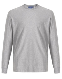 Men's Long Sleeve Premium Cotton Face Tee TS47