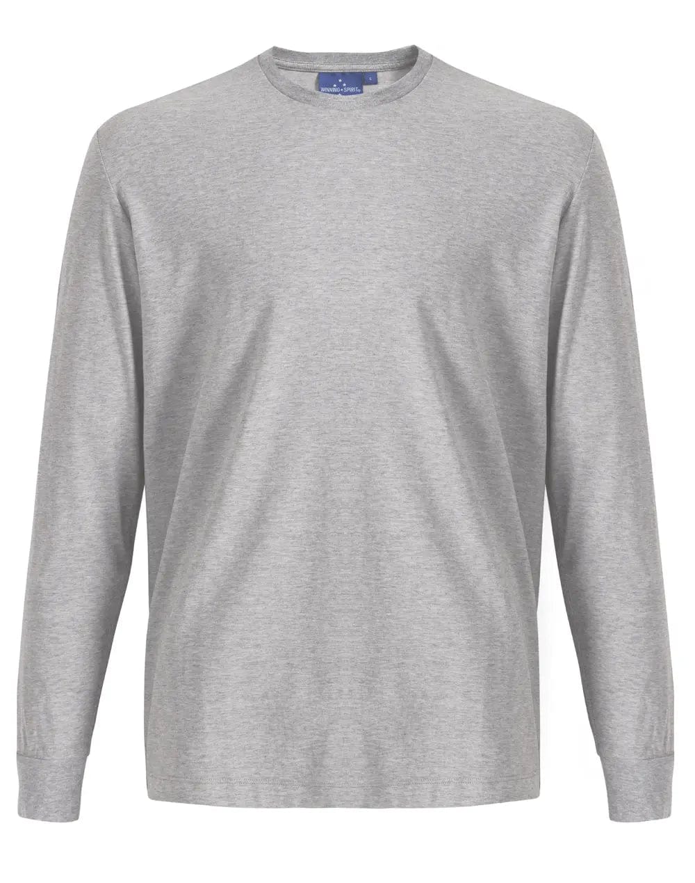 Men's Long Sleeve Premium Cotton Face Tee TS47