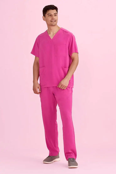 Biz Care Unisex Pink Scrub Pants CSP102UL Biz Care