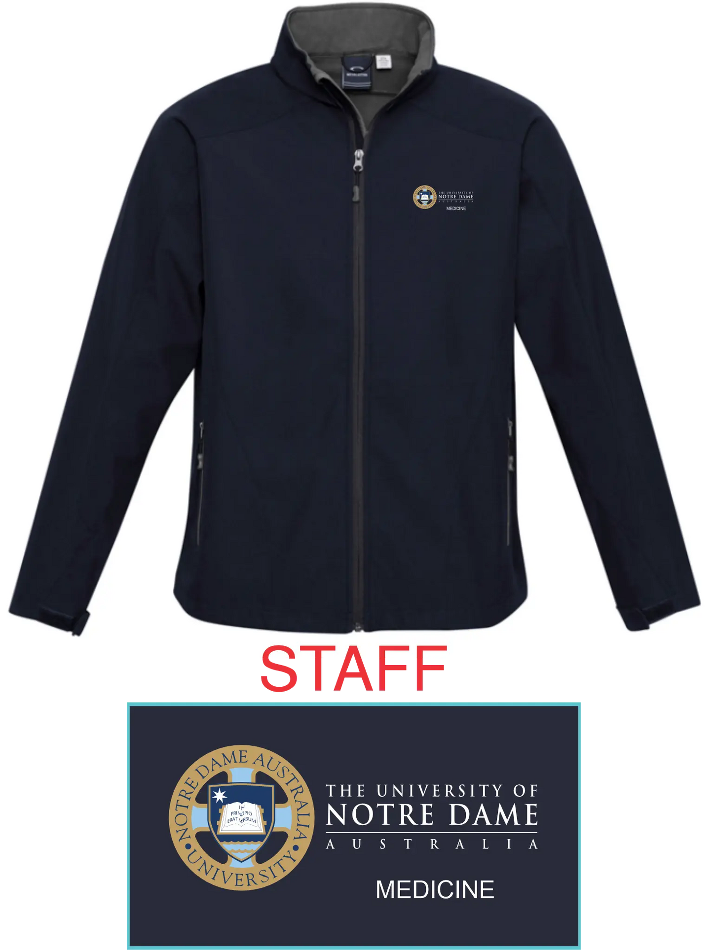 UNDA Men's STAFF MEDICAL Jacket STAFF307M 