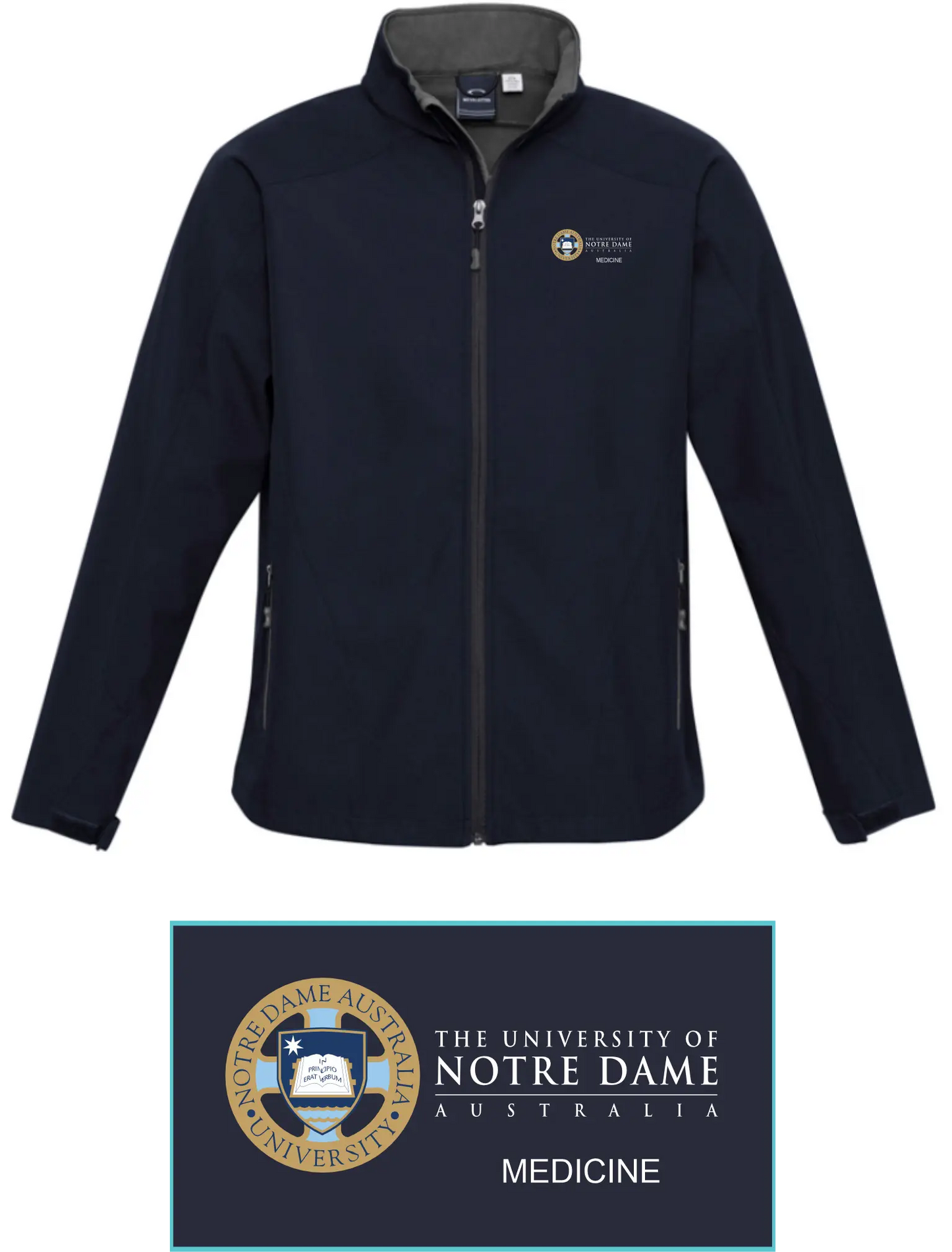 UNDA MEDICINE Jacket Navy UNDA307M 