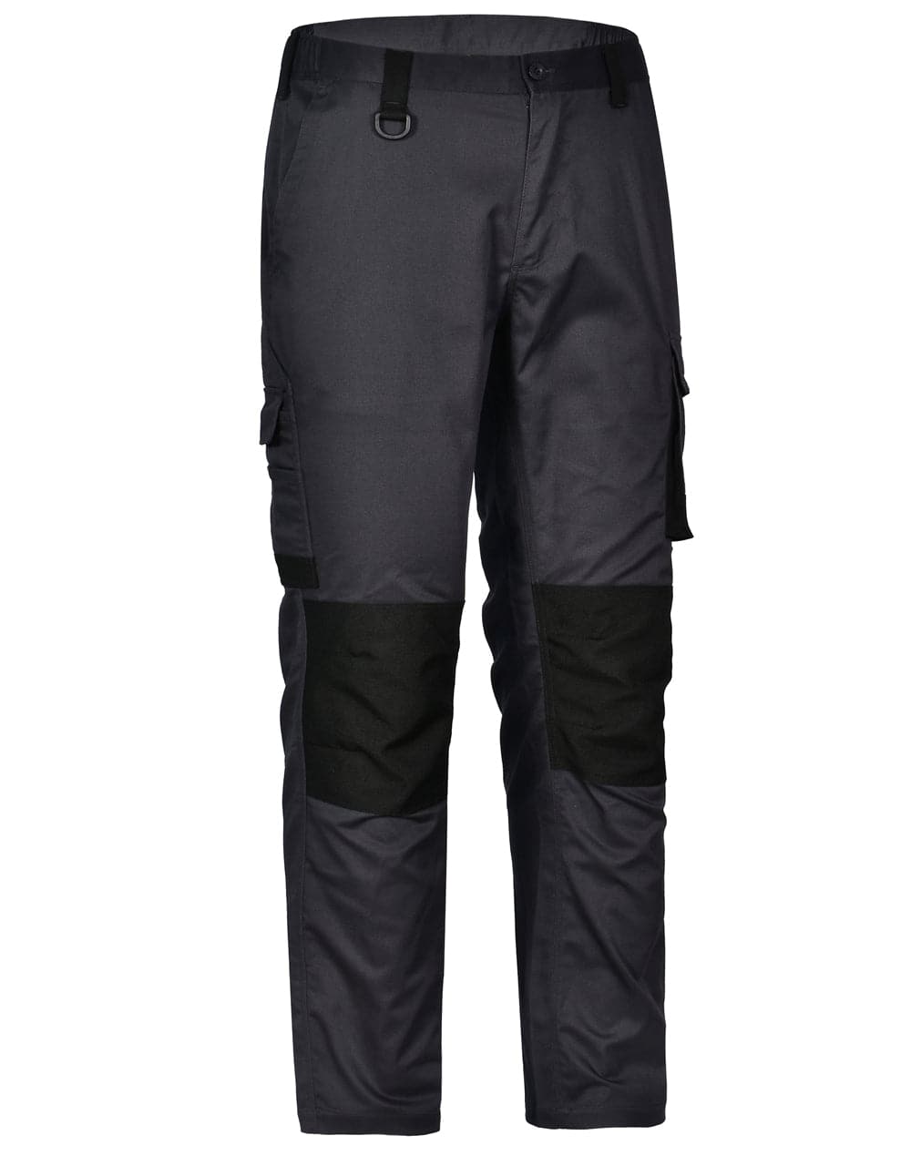 Unisex Utility Stretch Cargo Work Pants WP05 Work Wear Australian Industrial Wear 72R Black 