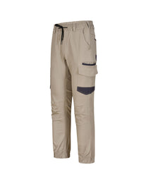 Unisex Cotton Stretch Drill Cuffed Work Pants WP28 Work Wear Australian Industrial Wear 72R Sand 