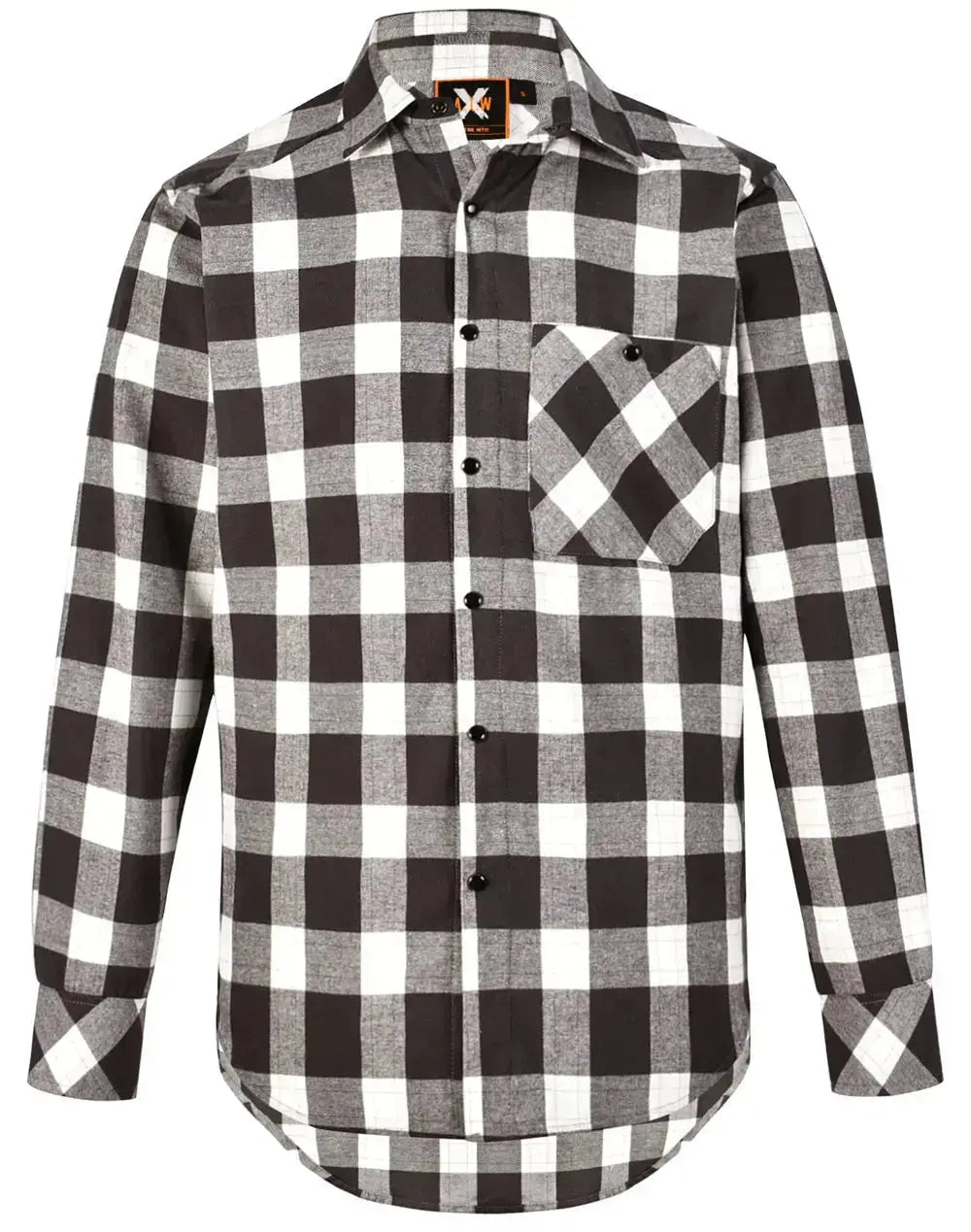 Winning Spirit Unisex Classic Flannel Plaid Shirt WT11 Winning Spirit