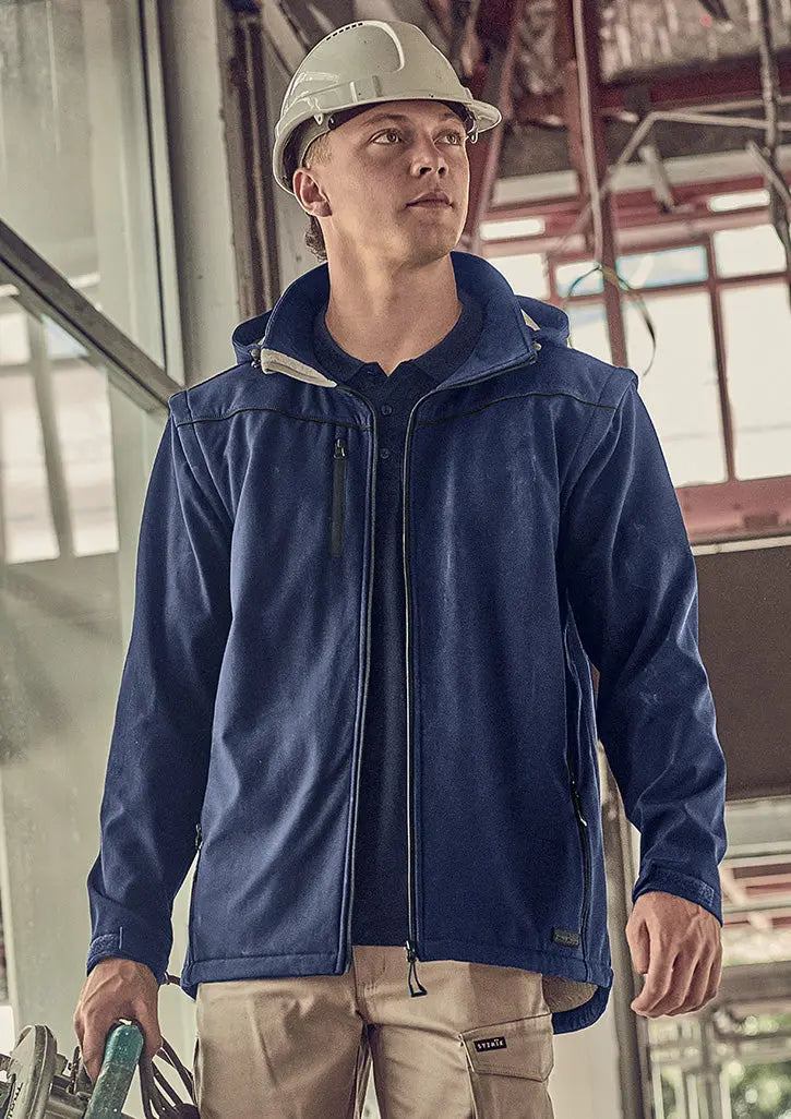 Syzmik Workwear Unisex Streetworx 2 in 1 Stretch Softshell Jacket ZJ263 