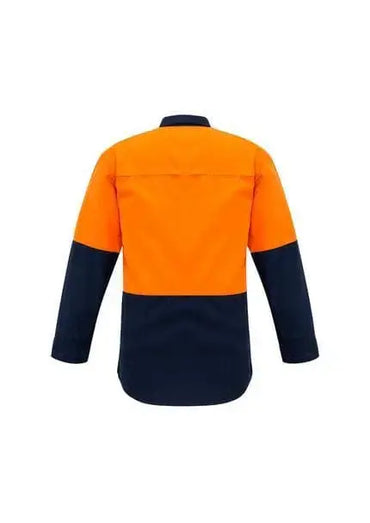 Mens Hi Vis Spliced Shirt FR HRC1 ZW138 Metro Workwear.