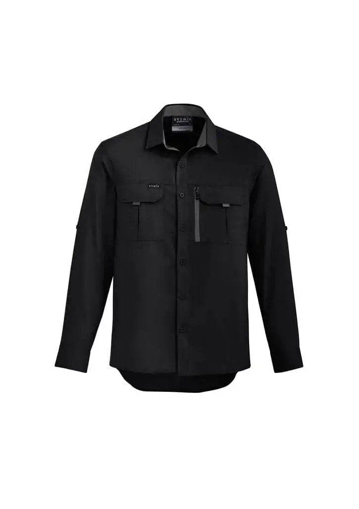 SYZMIK mens outdoor l/s shirt zw460 Metro Workwear.