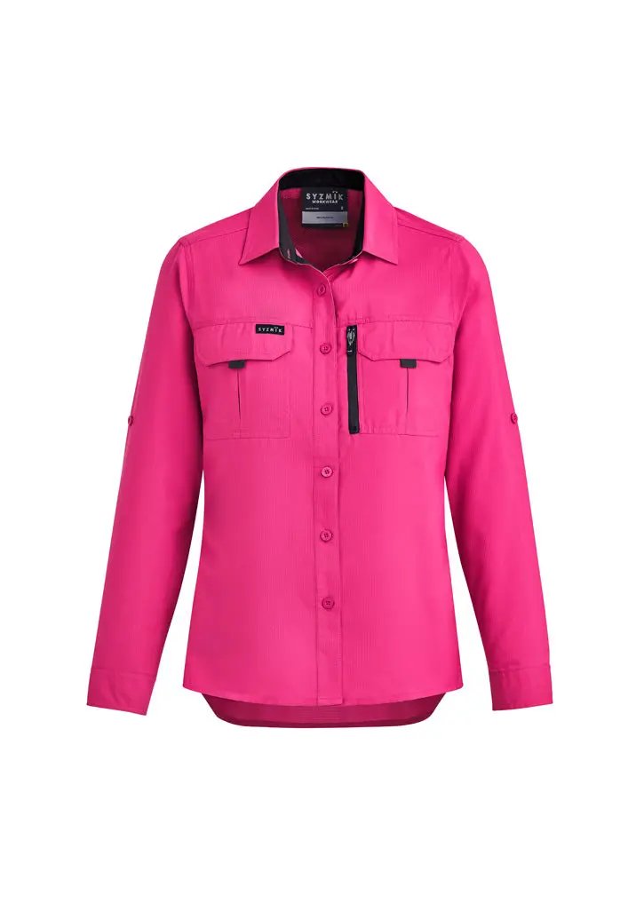 Syzmik Long Sleeve Women's Outdoor Shirt ZW760  Metro Workwear