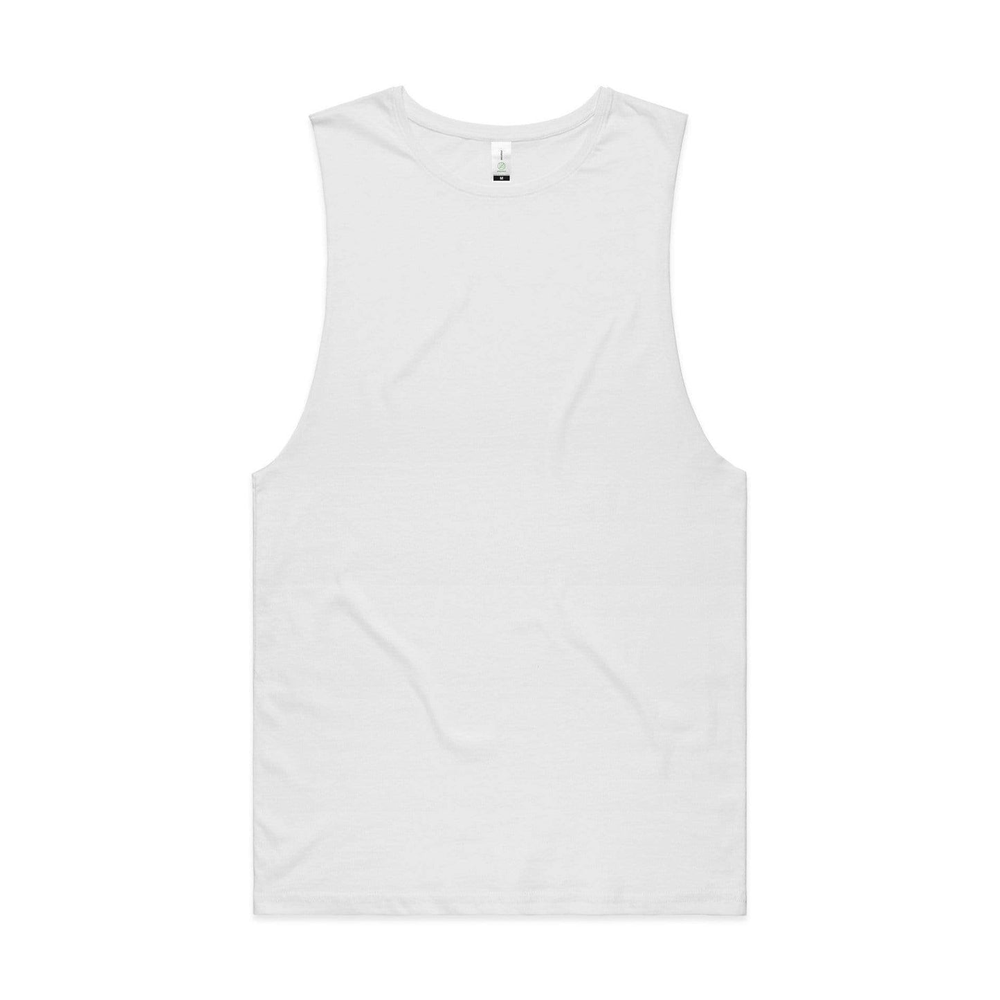 As Colour Men's barnard organic tank 5025G Casual Wear As Colour WHITE XSM 