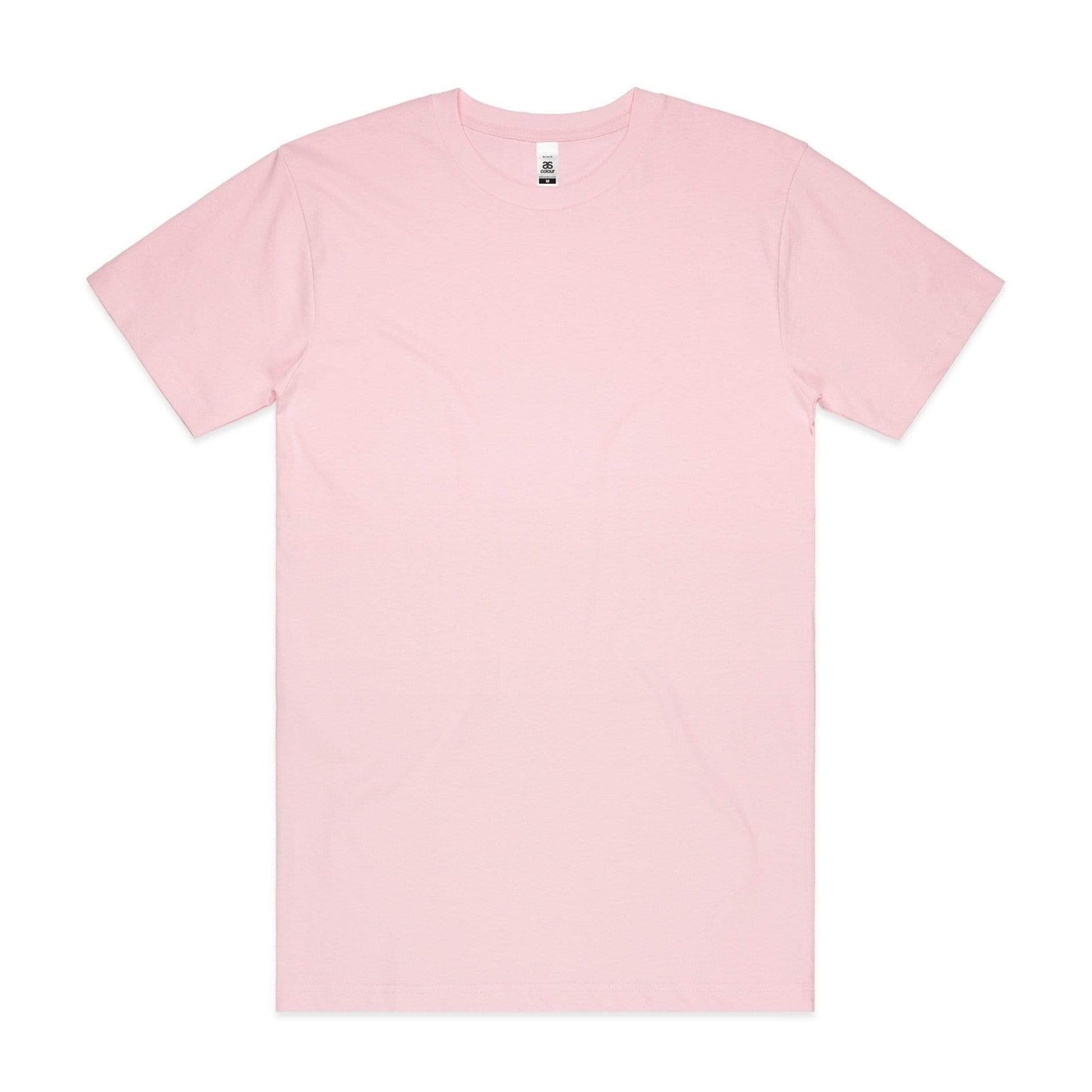 As Colour Men's block T shirt 5050 (No print no sale) Casual Wear As Colour PINK SML 