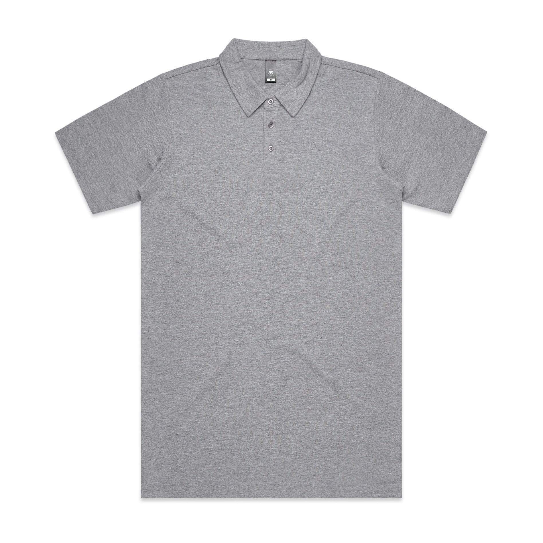 As Colour Men's chad polo 5402 Casual Wear As Colour GREY MARLE SML 