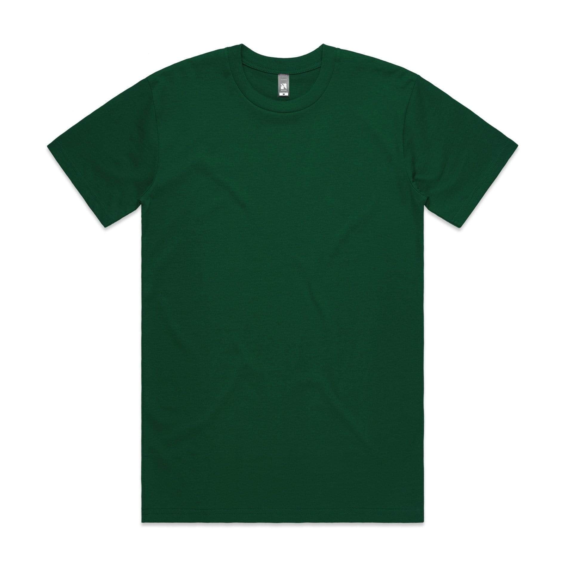 As Colour Men's classic tee 5026 Casual Wear As Colour EMERALD SML 