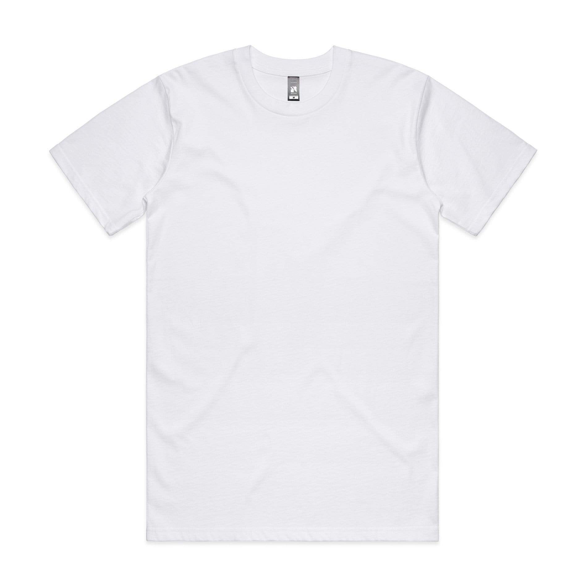 As Colour Men's classic tee 5026 Casual Wear As Colour WHITE MARLE SML 