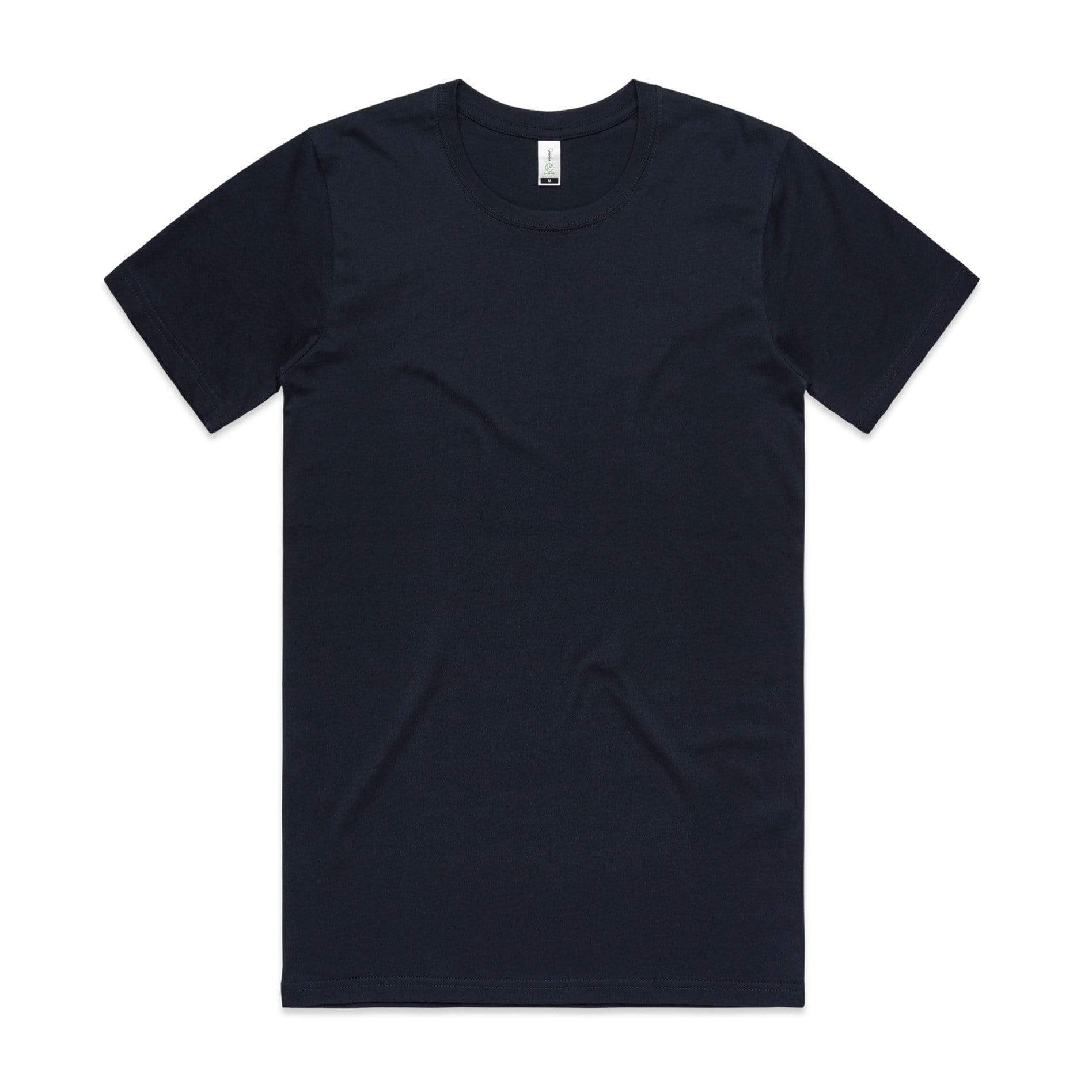 As Colour Men's organic tee 5005 Casual Wear As Colour NAVY XXS 