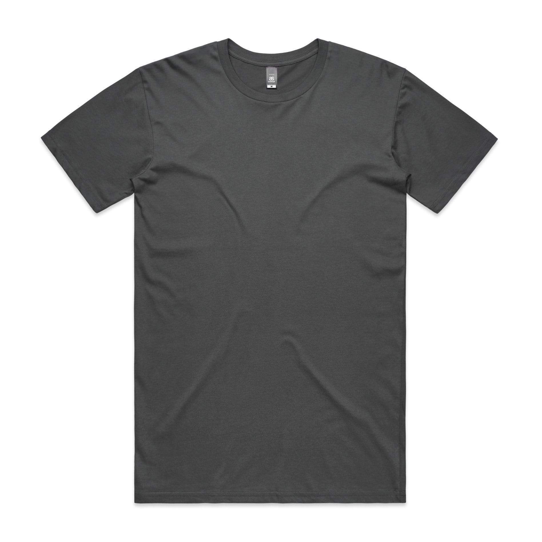 As Colour Men's staple tee 5001 Casual Wear As Colour CHARCOAL SML 