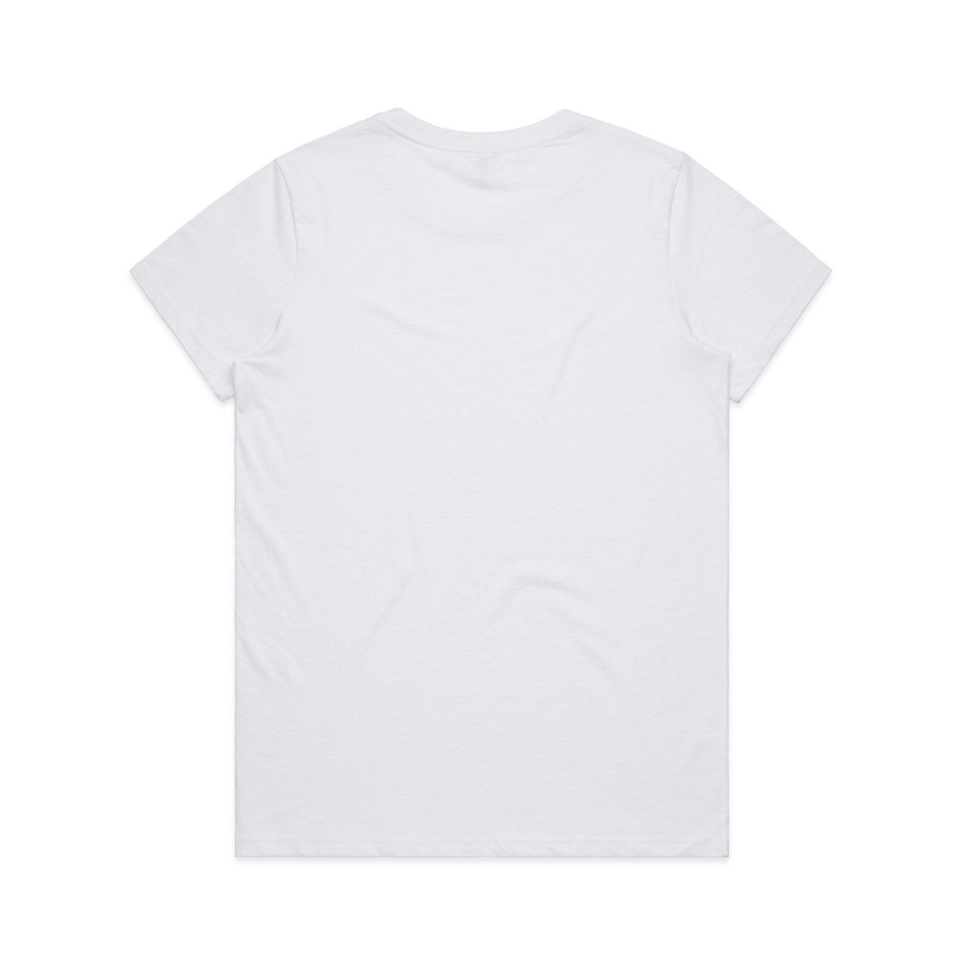 As Colour Women's maple organic tee 4001G Casual Wear As Colour WHITE XSM 