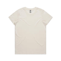 As Colour Women's maple tee 4001 Casual Wear As Colour NATURAL XSM 