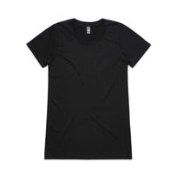 As Colour Women's Wafer tee 4002 Casual Wear As Colour BLACK XSM 