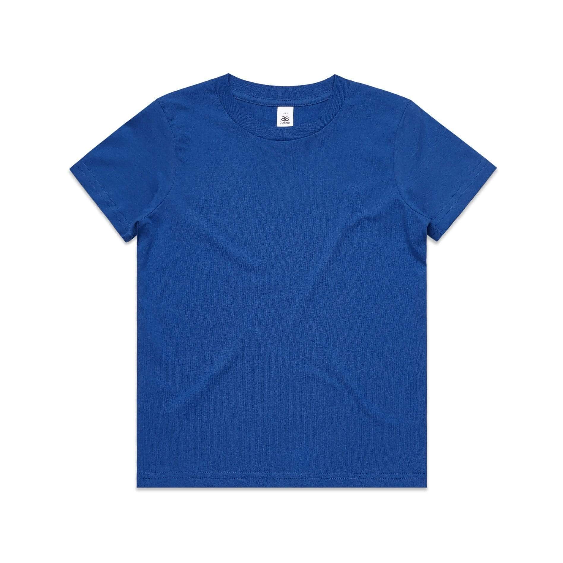 As Colour Youth tee 3006 Casual Wear As Colour BRIGHT ROYAL 8Y 