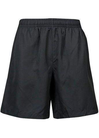 Aussie Pacific Kids Pongee Shorts 3602 Active Wear Aussie Pacific Black 4 