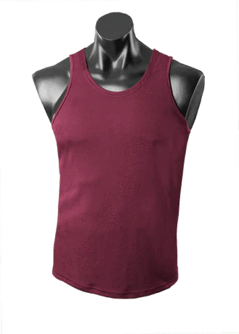 Aussie Pacific Kids Botany Singlet 3107 Casual Wear Aussie Pacific Maroon 6 