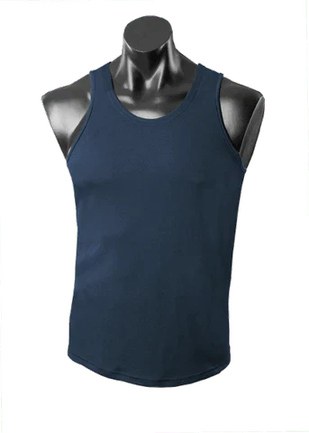 Aussie Pacific Botany Men's Singlet 1107 Casual Wear Aussie Pacific Navy S 