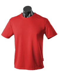 Aussie Pacific Men's Botany Tees 1207 Casual Wear Aussie Pacific Red S 