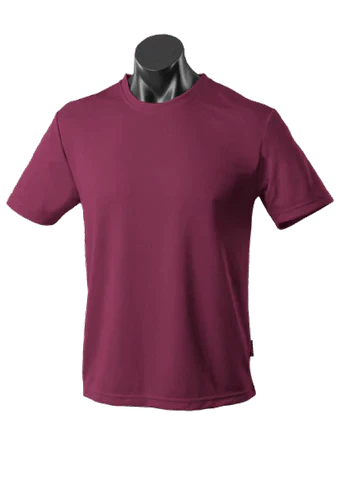 Aussie Pacific Men's Botany Tees 1207 Casual Wear Aussie Pacific Maroon S 