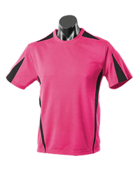 Aussie Pacific Men's Eureka Tees 1204 Casual Wear Aussie Pacific Hot Pink/Black S 