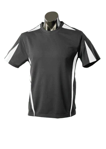 Aussie Pacific Men's Eureka Tees 1204 Casual Wear Aussie Pacific Black/White S 