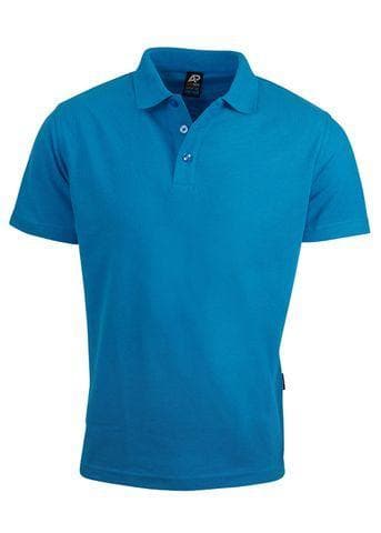 Aussie Pacific Men's Hunter Polo Shirt 1312 Casual Wear Aussie Pacific Cyan S 