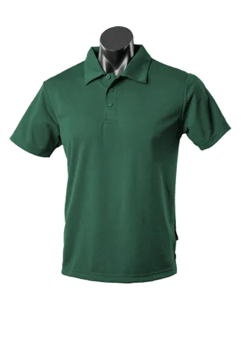 Aussie Pacific Men's Botany Corporate Polo Shirt 1307 Casual Wear Aussie Pacific Bottle S 