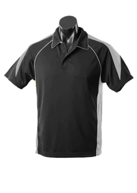 Aussie Pacific Premier Kids Polo Shirt 3301 Casual Wear Aussie Pacific Black/Ashe 6 