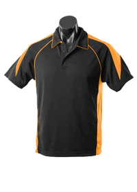 Aussie Pacific Premier Kids Polo Shirt 3301 Casual Wear Aussie Pacific Black/Gold 6 